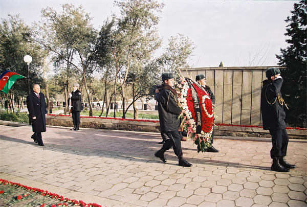 Речь Президента ‎Азербайджанской ‎Республики Гейдара ‎Алиева на ‎общереспубликанской ‎церемонии, посвященной ‎памяти шехидов 20 января ‎‎- 19 января 2000 года‎