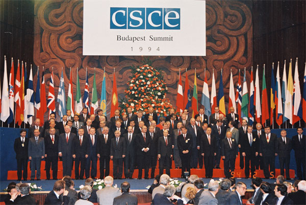 Речь Президента Азербайджанской Республики Гейдара Алиева на встрече глав государств и ‎‎правительств стран-членов СБСЕ в Будапеште - 6 декабря 1994 года‎