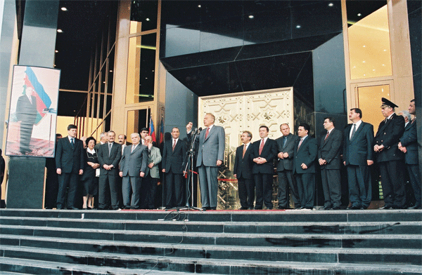 Azərbaycan Respublikasının ‎Prezidenti Heydər Əliyevin ‎Respublika Milli Bankının yeni ‎inzibati binasının açılış ‎mərasimində nitqi - 6 oktyabr ‎‎1998-ci il
